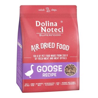 DOLINA NOTECI SUPERFOOD Danie z gęsi karma suszona dla psa 1kg