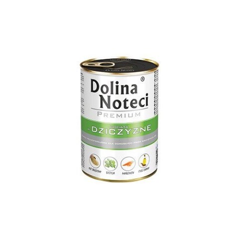 Dolina Noteci Premium bogata w gęsinę 400g karma mokra dla psa