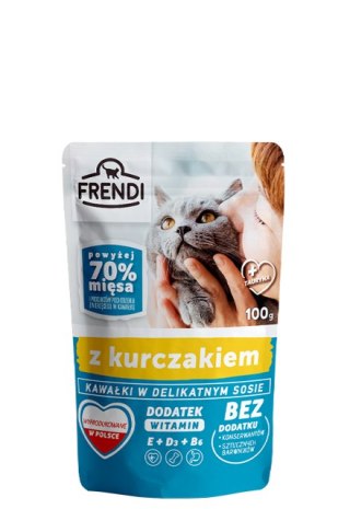 FRENDI Kawałki w sosie z kurczakiem 100g