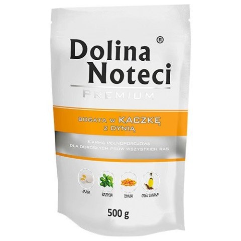 Dolina Noteci Premium bogata w kaczkę z dynią saszetka 500 g