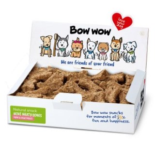 BOW WOW Naturalne kości wieprzowe z warzywami 1kg [BW669]