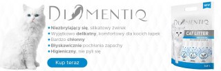 DIAMENTIQ Żwirek Neutral sylikonowy niezbrylający się 3,8L zwirek