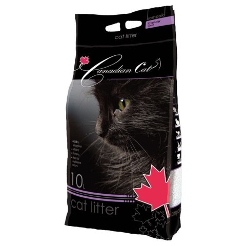 SUPER BENEK Zwirek Canadian Cat Lavender 10L Protect Żwirek