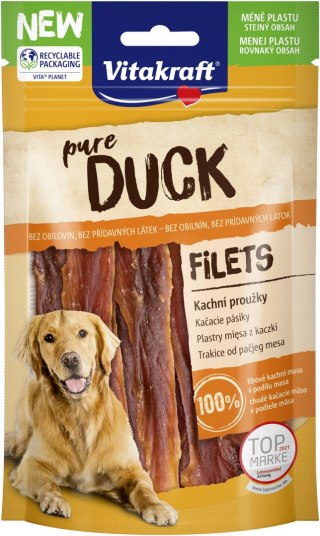 VITAKRAFT DUCK Fillets kaczka przysmak dla psa 80g