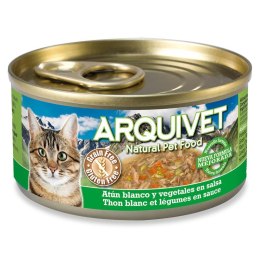 Arquivet Puszka dla kota o smaku białego tuńczyka z warzywami 80 g