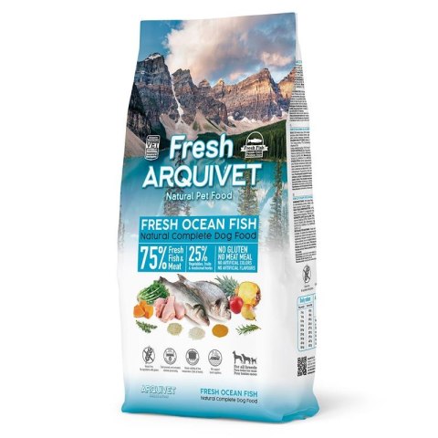 ARQUIVET FRESH Półwilgotna karma dla psa ryba oceaniczna 10 kg