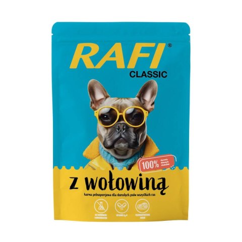 Rafi Classic saszetka dla psa z wołowiną 400 g