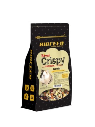 BIOFEED ROYAL CRISPY PREMIUM Cavia pokarm dla świnek morskich 750g