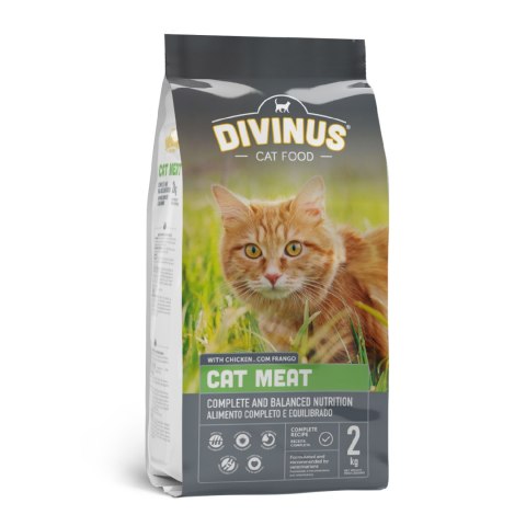 Divinus Cat Meat dla kotów dorosłych 2kg