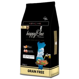 HappyOne Grain-Free Mediterraneum Adult dla psów dorosłych Super Premium 12Kg