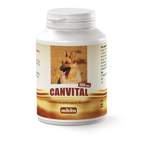 MIKITA Canvital 150 tabl. witaminy dla psa